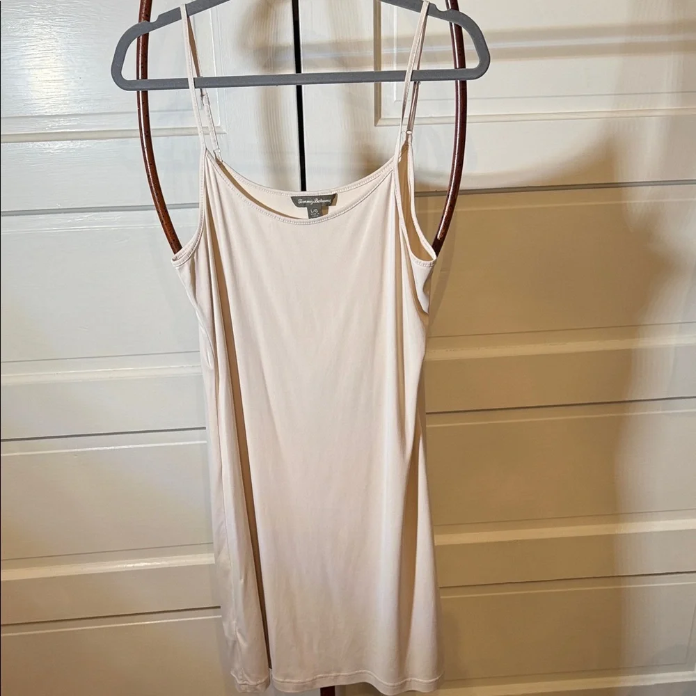 Tommy Bahama 2-Piece Gauze Maxi Dress Removable wearable Slip Dress beachy L